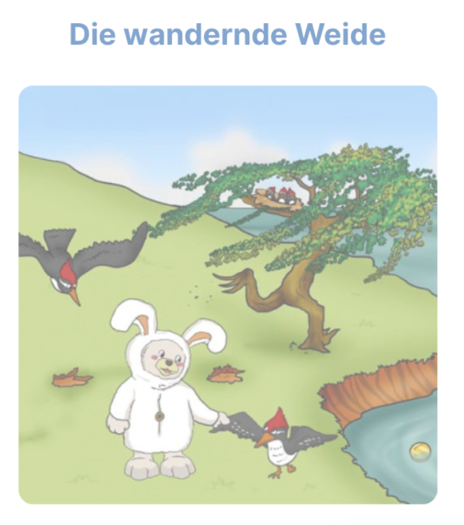 Verschiedene Folgen für den Alexa-Skill Der Zauberwald